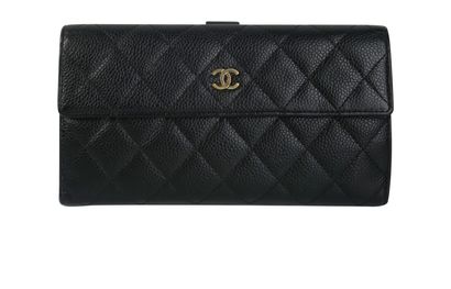 Chanel Classic Continental Flap Wallet, front view
